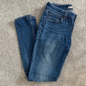 Levi's 535 Super Skinny Dark Blue Jeans
